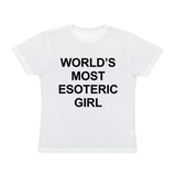 Esoteric Girl Baby Tee