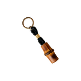 Gucci Leather Bamboo Keychain