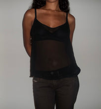 Load image into Gallery viewer, American Apparel Mesh Black Cami
