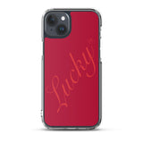 Red Lucky iPhone Case