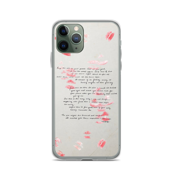 Love Letter iPhone Case